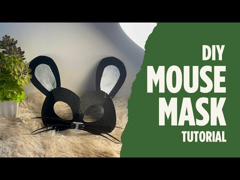 DIY Mouse Mask | Tagalog Tutorial
