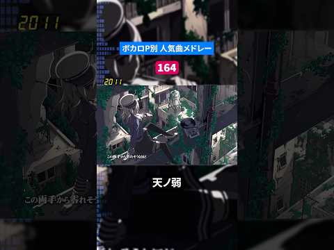 【164】ボカロP別人気曲メドレー