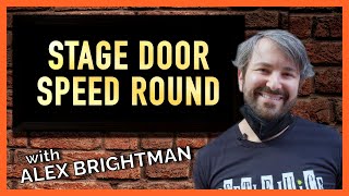 Alex Brightman chats BEETLEJUICE at the Stage Door | Stage Door Speed Round