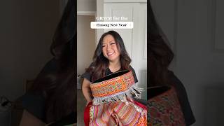 GRWM for the Oregon Hmong New Year #hmongnewyear #hmong #hmongfashion #hmongclothes