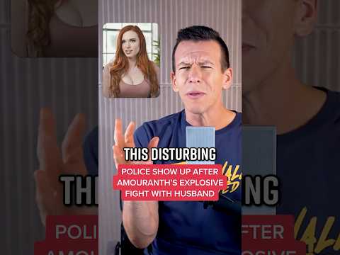 🚨 Amouranth Livestreams Explosive Fight with Husband — Police Show Up Mid-Stream