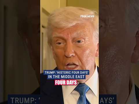‘HISTORIC’: Trump touts Middle East economic wins from Air Force One #foxnews #short #trump