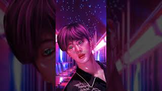 JIN NEON AESTHETIC EDIT ❤️❤️|||TRANSFORMATION|||