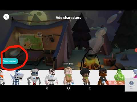 How to create your own character in toontastic app 5