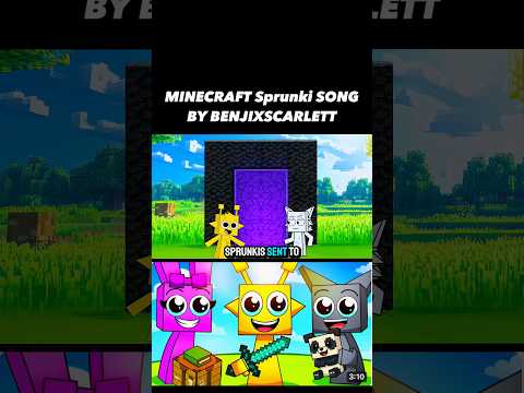 Sprunkis In Minecraft Song! 🎶 (Sprunki Gyatt Song Minecraft Movie)