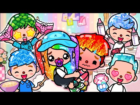 Mis Hermanos Son Los Elementos | Historia Muy Triste | Toca Life World | Toca Boca