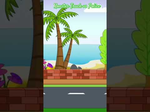 Monster Truck vs police