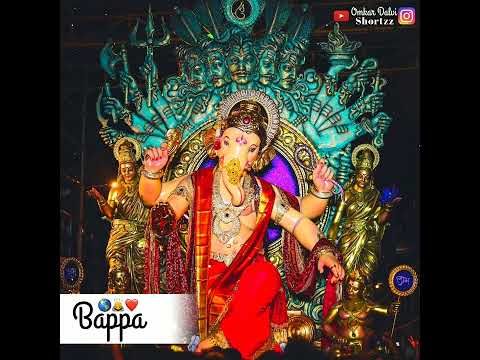 🌺🔥Ganpati Bappa Mashup Song Whatsapp Status ❤️👌⚡| #short #ganpatibappamorya