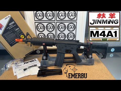 NEW! APRIL 2025! - EMERBU TOYS - Jinming JM (TOY!) M4a1 Gel Ball Blaster Upgraded V2 - Metal Gears!