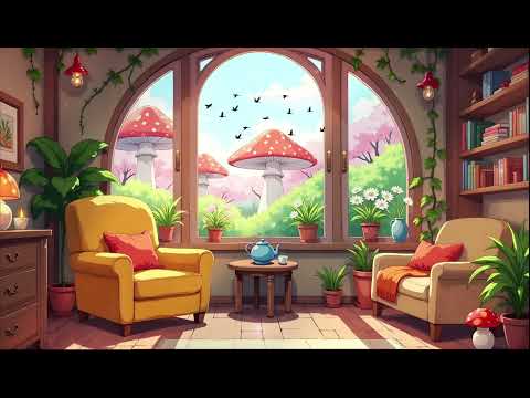 Magical Mushroom Cottage Vibes 🍄 Lofi Beats for Deep Focus