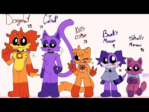 Catnap x Dogday Dog and Cat Family  | Poppy Playtime Chapter 3 Comic Dub