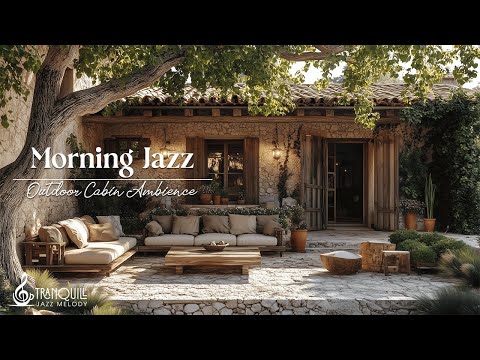 Morning Outdoor Coffee Jazz | Tranquill Jazz With Garden For Stress Relief And Relaxation