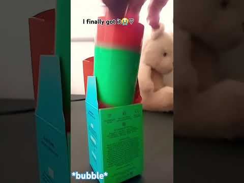#bubble #unboxing I finally got bubble guys!♡