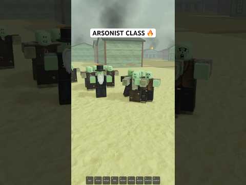 ARSONIST CLASS VS HORDE IN DEAD RAILS #roblox #deadrails