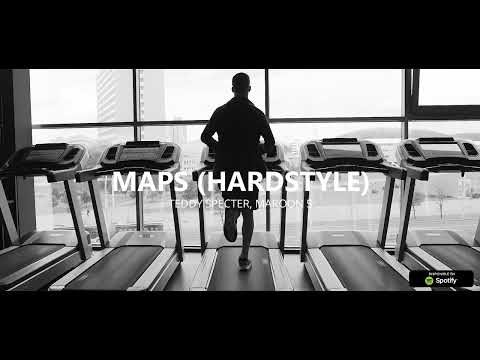 MAPS (HARDSTYLE) - Teddy Specter, Maroon 5 | GYM RAT