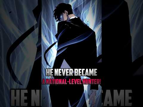 Why Jin-Woo Never Became a National-Level Hunter!  #anime #manhwa #sololevelingarise #shorts