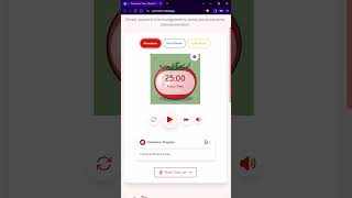 pomodoro.vibe8.app | Boost Your Focus in 25 Minutes | Free Pomodoro Timer 🍅