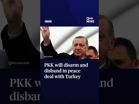 PKK will disarm and disband in peace deal with Turkey