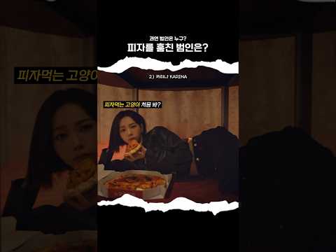 [에스파] 윈터의 피자를 훔친 범인은?