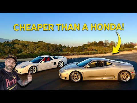 CHEAP FERRARI, EXPENSIVE HONDA. THE TABLES HAVE TURNED!