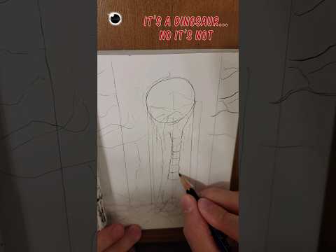 Creature Drawing Practice: The Primordial Sketch #creaturedesign  #shorts #drawing