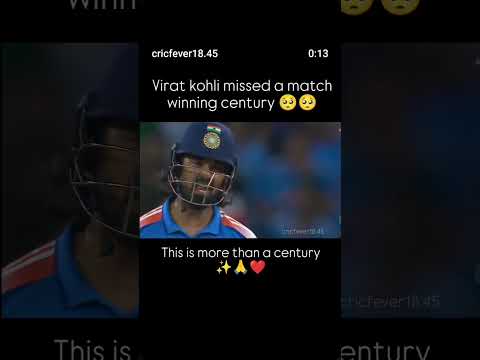 miss out kohli from century 🥲💔🥺