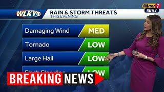 Tornado Watch Issued for Louisville as Severe Storms Threaten Area