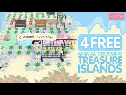Animal Crossing New Horizon FREE Treasure Islands 🍂 | 2.0 ACNH Items and Villagers