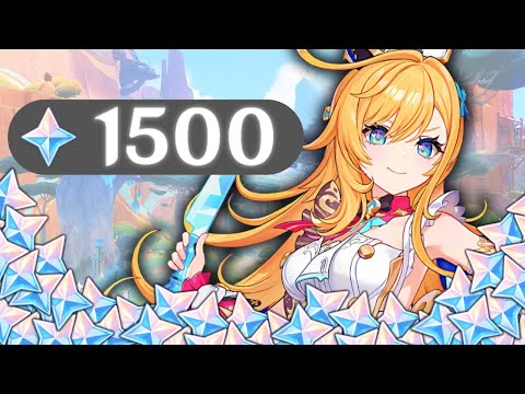 This Is How I Farmed 1500 Primogems In A Day for Escoffier... [Genshin Impact Cuties Only]