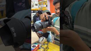 Nikon Z50 Mirrorless Camera Unboxing and testing 📸🤩 #nikon #z50 #shorts