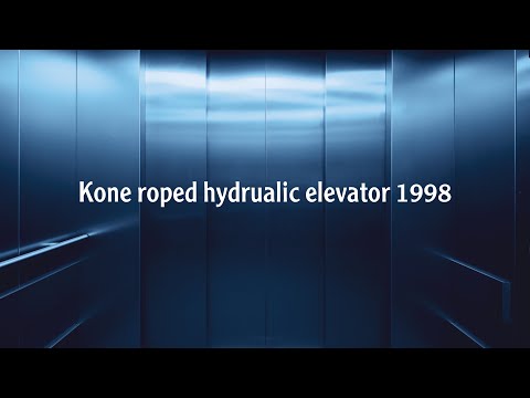 Inside the elevator 1998 kone roped hydraulic elevator (reupload of heritage elevators) with perms