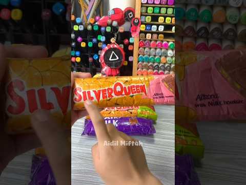 🍫Silverqueen Chocolate Paper squishy😍💗 #diy #paper #papercraft #squishy #asmr #handmade #unboxing