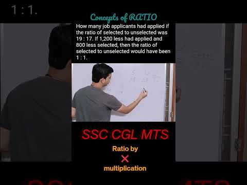 Ratio #ssc #cgl #mts