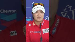 The Chevron Championship 3라운드 공동 선두 유해란! 내일 첫 메이저 우승에 도전합니다!! #shorts #lpga #golf #골프 #유해란