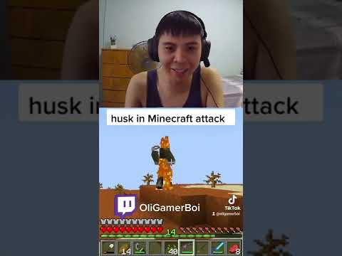 I found a husk/desert zombie and defended myself against it