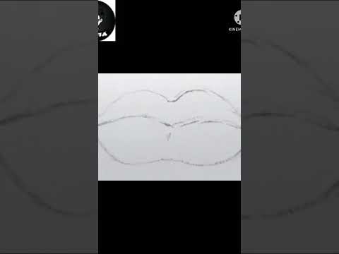 step by step lips drawing/step by step/begginers#shorts#drawingshorts