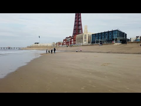blackpool walkabout, and  police stn and law courts ext demolition has started