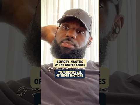 LeBron on why Minnesota had the edge in the playoffs. Episode 5 is out now @PrimeVideo #playoffs