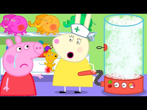 Peppa Pig Visits the Toy Hospital 🏥 | Fixing Teddy’s Boo Boo! 🧸 | Full Episodes | 10 Minutes