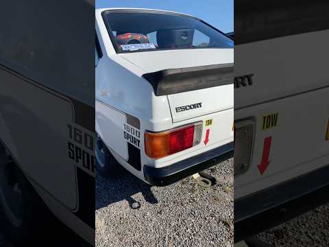 Ford Escort MK2 1600 Sport. #classiccars #carshow #fastford #automobile #performancecars #coolcars