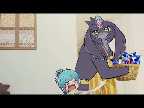 The Weather Painter Vs Purrely | Cat wont let me get my gems