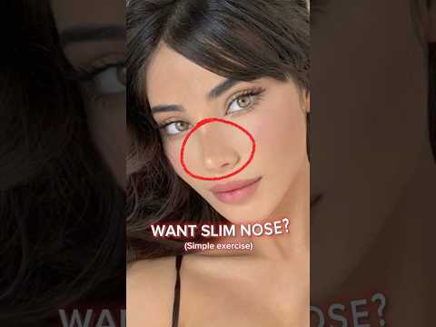 For slim nose ✨ #skincare #face #haircare #smoothface #cleangirl #facecam #nose #slimnose #fypage