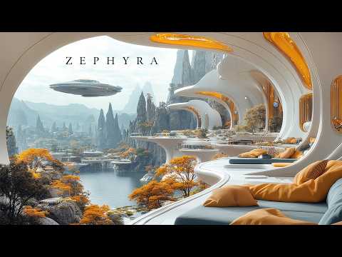 Zephyra: Cozy Ambient Sci Fi Music for an Eternal Spring 🎧 Binaural Beats 3Hz