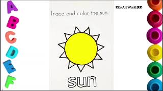 How To Draw The Sun Step By Step ☀️ Sun Drawing Easy