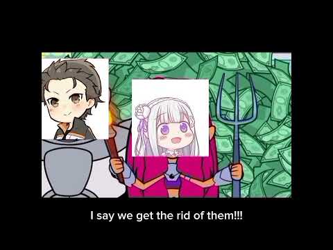 The Emilia Camp Commits Tax Fraud And Deletes The IRS part 2 #rezero #subarunatsuki #emilia #anime