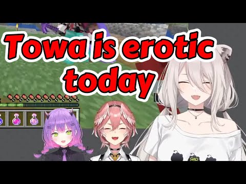 【ENG SUB】Ecchi Towa-sama【hololiveJP / Botan×Lui×Towa】