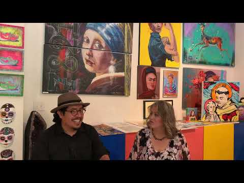 San Antonio artist Joao Quiroz