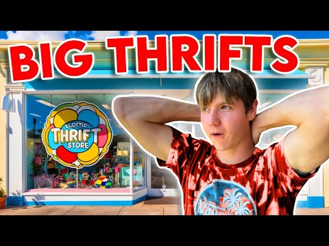 I WENT TO A THRIFT STORE FOR RESELLERS & MADE MONEY!!