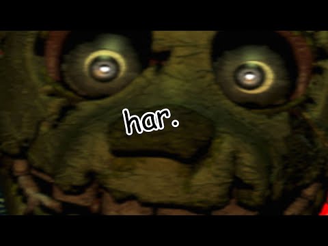 me when the trap starts to spring 【FIVE NIGHTS AT FREDDY'S 3】