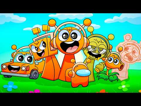 ORANGE OREN TRANSFORMATION! Incredibox Sprunki Animation